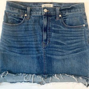 Madewell Jean Skirt